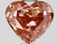 1.06 Ct. Fancy Vivid Pink Heart Lab Grown Diamond