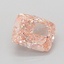 1.04 Ct. Fancy Vivid Pink Cushion Lab Grown Diamond