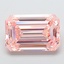 10.10 Ct. Fancy Vivid Pink Emerald Lab Grown Diamond