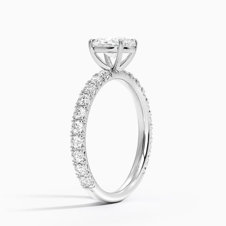 Luxe French Pavé Perfect Fit Diamond Ring
