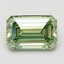 3.09 Ct. Fancy Vivid Green Emerald Lab Grown Diamond