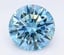 6.02 Ct. Fancy Vivid  Blue Round Lab Grown Diamond