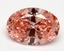 1.50 Ct. Fancy Vivid Pink Oval Lab Grown Diamond