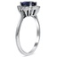 The Catori Ring, smalltop view on a hand