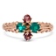 Victorian Emerald Vintage Ring
