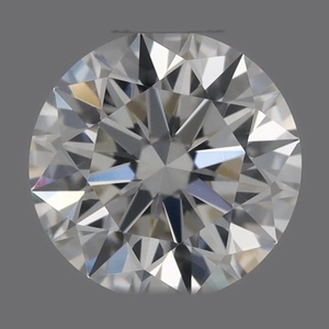 Round diamond — real photo