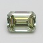 1.01 Ct. Fancy Intense Green Emerald Lab Grown Diamond