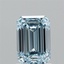 1.47 Ct. Fancy Intense Blue Emerald Lab Grown Diamond