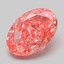 2.04 Ct. Fancy Vivid Pink Oval Lab Grown Diamond