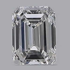 Emerald diamond — real photo