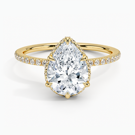 18K Yellow Gold Gala Diamond Ring