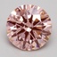 1.83 Ct. Fancy Intense Pink Round Lab Grown Diamond