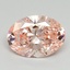 2.16 Ct. Fancy Vivid Pink Oval Lab Grown Diamond