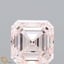3.02 Ct. Fancy Light Pink Asscher Lab Grown Diamond