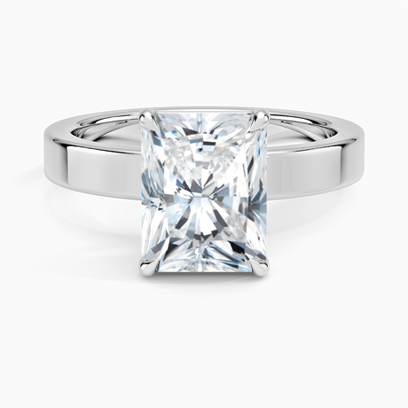 18K White Gold Peyton 3mm Solitaire Ring
