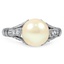 Art Deco Pearl Cocktail Ring