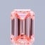 1.61 Ct. Fancy Vivid Pink Emerald Lab Grown Diamond
