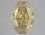 3.22 Ct. Fancy Vivid Brownish Yellow Oval Lab Grown Diamond