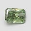 2.10 Ct. Fancy Vivid Green Radiant Lab Grown Diamond