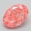 1.61 Ct. Fancy Vivid Pink Oval Lab Grown Diamond
