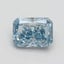 0.94 Ct. Fancy Vivid Blue Radiant Lab Grown Diamond