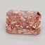 1.54 Ct. Fancy Intense Pink Radiant Lab Grown Diamond