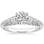 18K White Gold Serafina Diamond Ring (1/4 ct. tw.), smalltop view