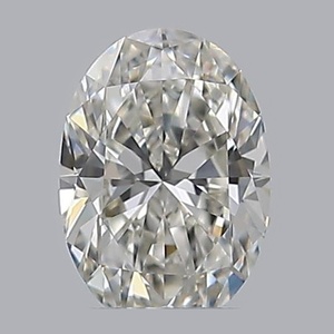 Oval diamond — real photo