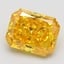 1.11 Ct. Fancy Yellow Radiant Lab Grown Diamond