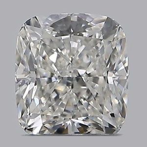 Cushion diamond — real photo