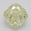 1.81 Ct. Fancy Light Yellow Cushion Diamond