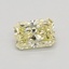 0.41 Ct. Fancy Yellow Radiant Lab Grown Diamond