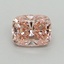 2.01 Ct. Fancy Intense Pink Cushion Lab Grown Diamond