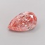 2.01 Ct. Fancy Vivid Pink Pear Lab Grown Diamond