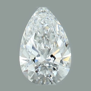 Pear diamond — real photo