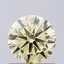 0.64 Ct. Fancy Yellow Round Lab Grown Diamond