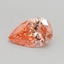 0.73 Ct. Fancy Intense Pink Pear Lab Grown Diamond