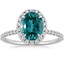 Platinum Waverly Halo Diamond Ring (1/2 ct. tw.), smalltop view