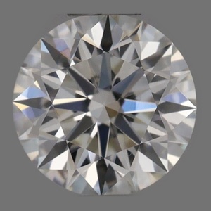 Round diamond — real photo