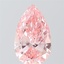 5.00 Ct. Fancy Vivid Pink Pear Lab Grown Diamond