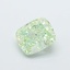 1.40 Ct. Fancy Intense Green Cushion Lab Grown Diamond