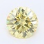 1.09 Ct. Fancy Yellow Round Lab Grown Diamond