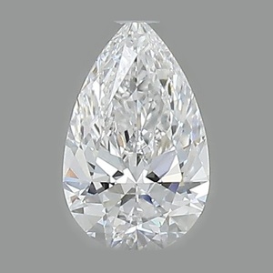 Pear diamond — real photo