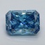 2.11 Ct. Fancy Vivid Blue Radiant Lab Grown Diamond