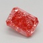 1.30 Ct. Fancy Vivid Pink Radiant Lab Grown Diamond