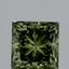 4.24 Ct. Fancy Vivid Green Princess Lab Grown Diamond