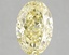 3.06 Ct. Fancy Intense Yellow Oval Lab Grown Diamond