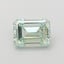 1.13 Ct. Fancy Intense Green Emerald Lab Grown Diamond