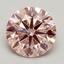 2.00 Ct. Fancy Intense Pink Round Lab Grown Diamond