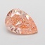 0.84 Ct. Fancy Vivid Pink Pear Lab Grown Diamond